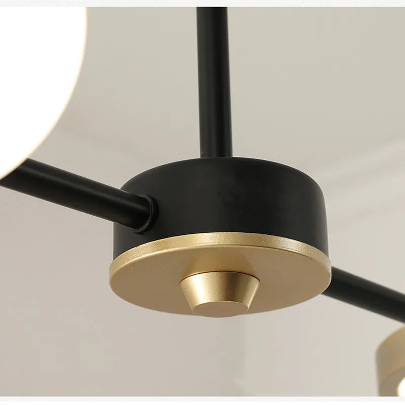 Modern art deco pendant light for Dining Room Decor nordic glass lamp Indoor Hanging Lighting Home Gold living room pendant ligh