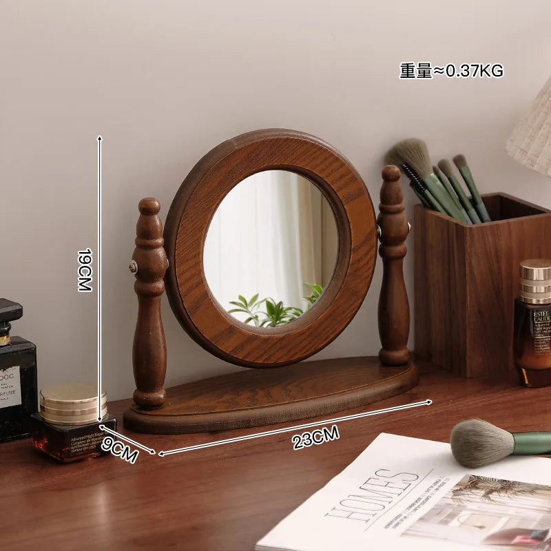 Art Wall Mirror Dressing Aesthetic Vanity Desk Mirror Standing Living Room Espelho Adesivo De Home Decoration Accessories