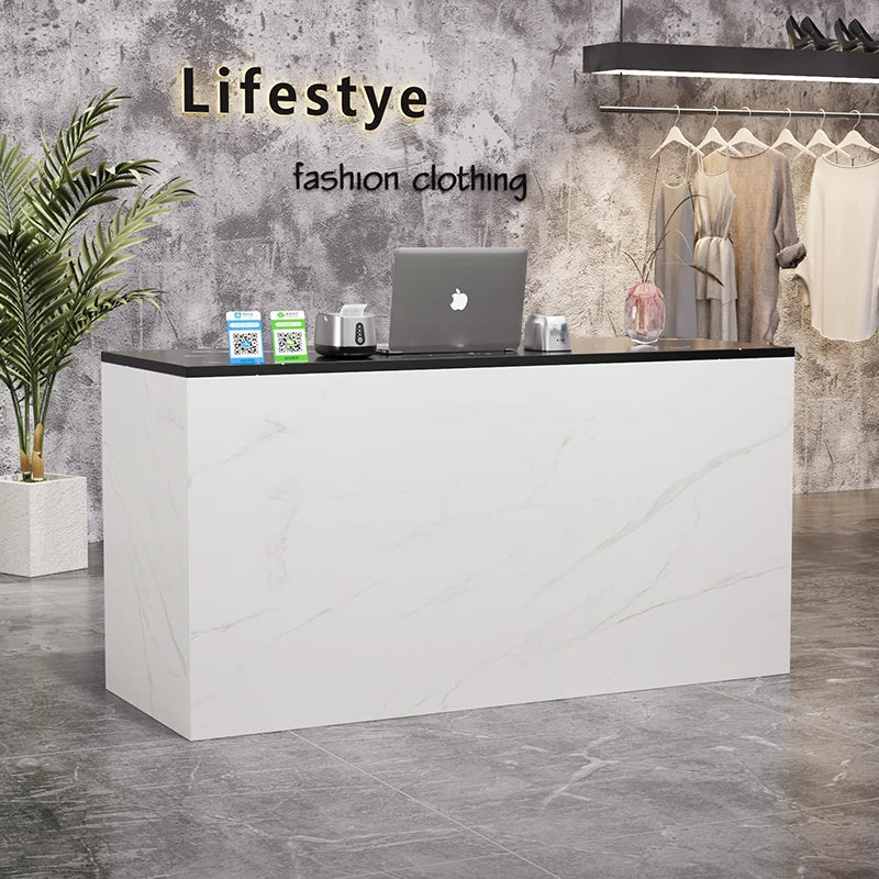 Decorations Reception Desks Retro Modern Counter Display Reception Desks Beauty Salon Mostrador Negocio Commercial Furniture