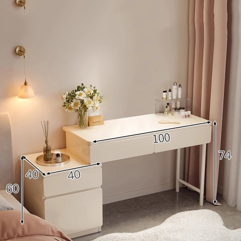Desk Modern Dressing Table Makeup Jewelry Simple Headdresses Dressing Table Makeup Bedroom Moveis Para Casa Home Furniture
