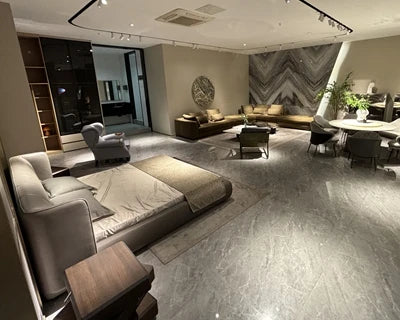 Light Luxury Modern Minimalist Italian Home Office Desk for Home Office