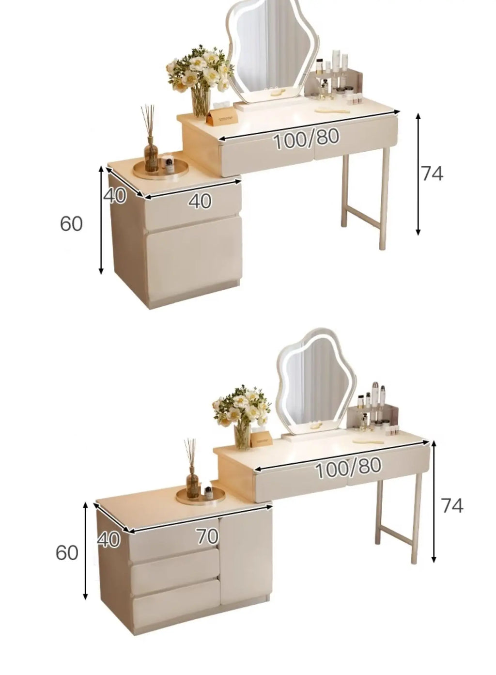 Desk Modern Dressing Table Makeup Jewelry Simple Headdresses Dressing Table Makeup Bedroom Moveis Para Casa Home Furniture