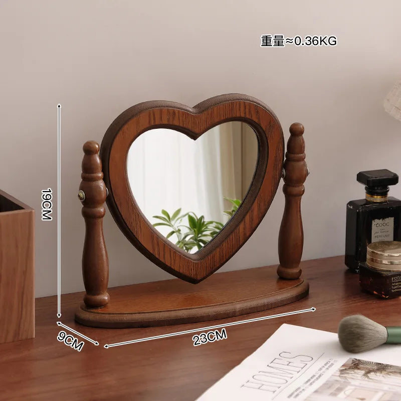 Art Wall Mirror Dressing Aesthetic Vanity Desk Mirror Standing Living Room Espelho Adesivo De Home Decoration Accessories
