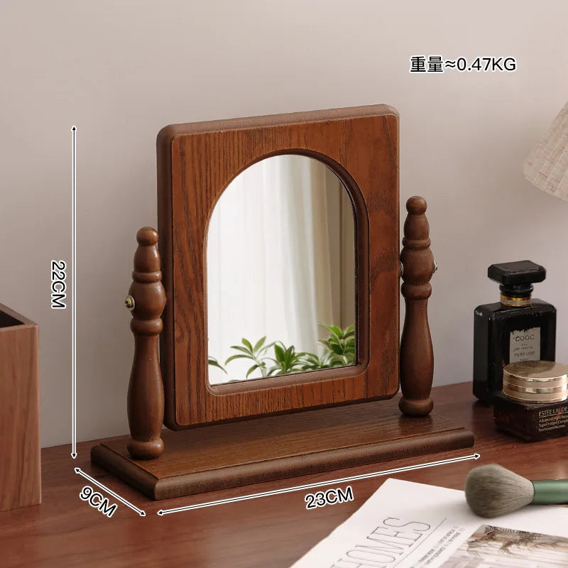Art Wall Mirror Dressing Aesthetic Vanity Desk Mirror Standing Living Room Espelho Adesivo De Home Decoration Accessories