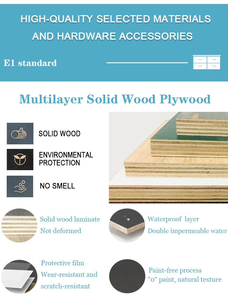 Wall-hung Bathroom Vanities Furniture Mounted Bathroom Waterproof Mirror Cabinet Double Wash Bathroom Cabinet