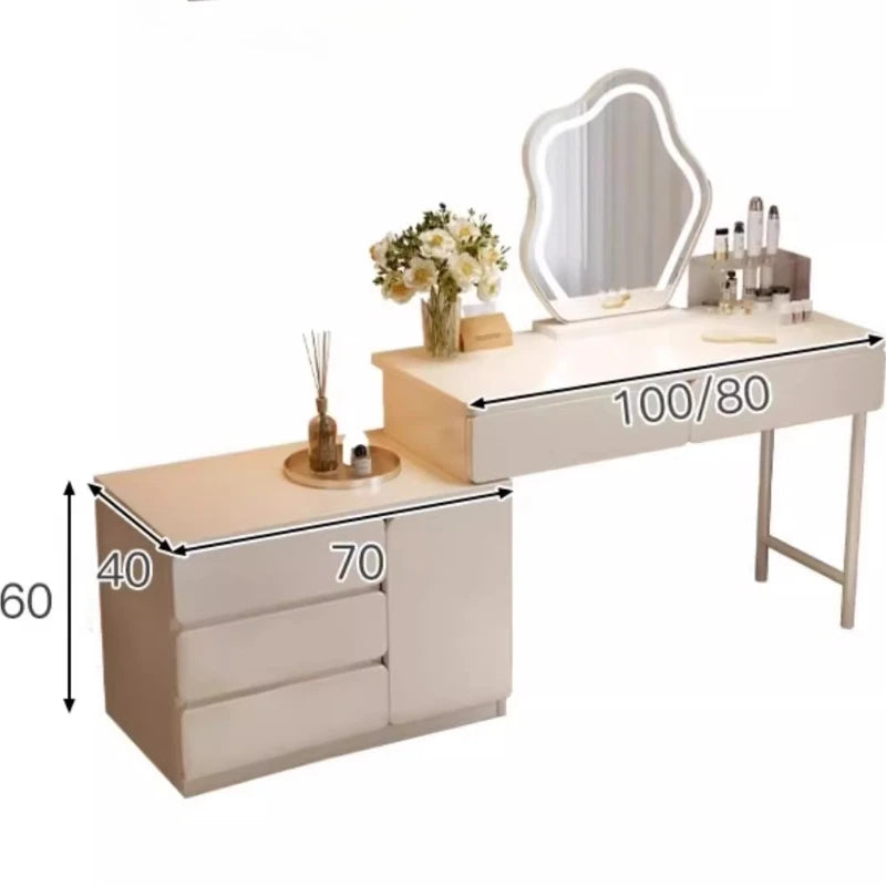 Desk Modern Dressing Table Makeup Jewelry Simple Headdresses Dressing Table Makeup Bedroom Moveis Para Casa Home Furniture