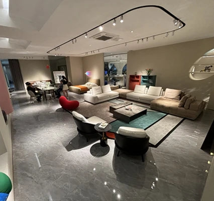 Light Luxury Modern Minimalist Italian Home Office Desk for Home Office