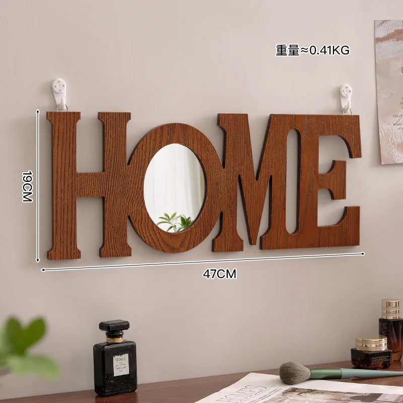 Art Wall Mirror Dressing Aesthetic Vanity Desk Mirror Standing Living Room Espelho Adesivo De Home Decoration Accessories