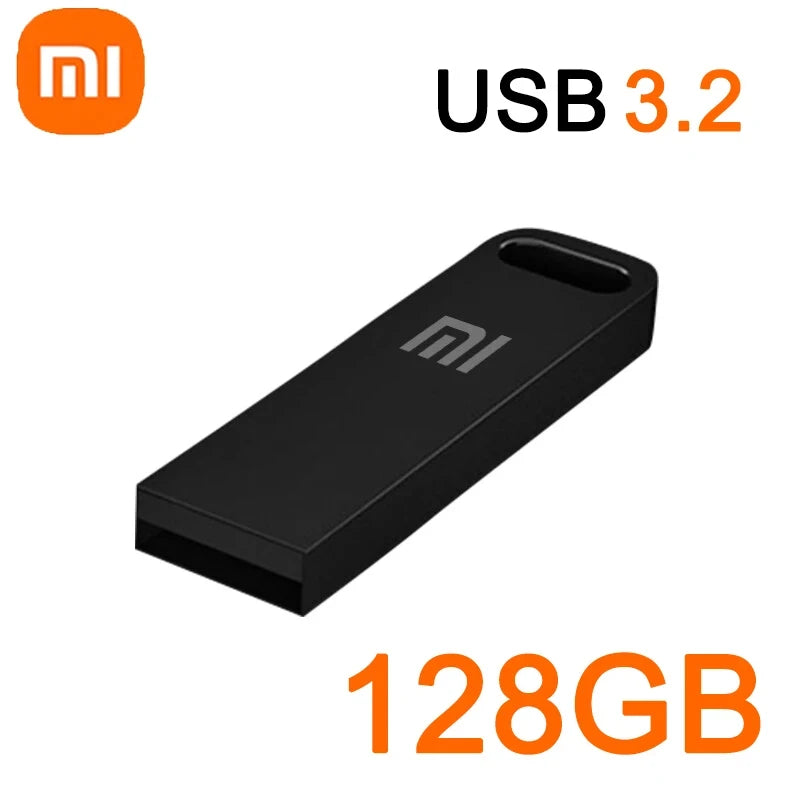 Xiaomi 2TB USB 3.2 Flash Drive High Speed Metal U Disk TypeC Memory Stick Waterproof SSD Storage PC Phone Data Transfer Portable