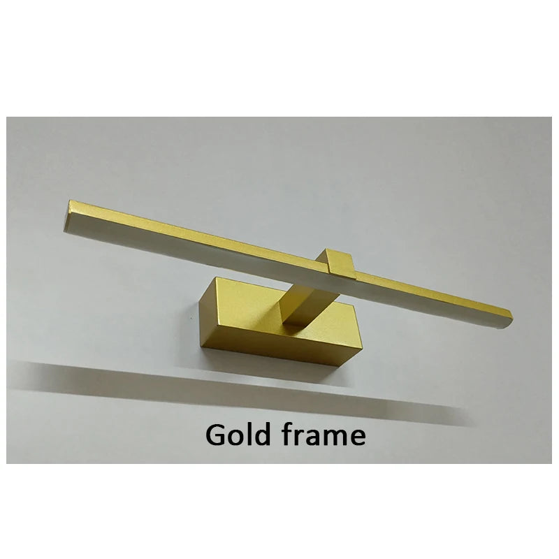 Bathroom LED Wall Lamp Mirror Light Indoor Lighting 40/60/80/100cm Long Strip Light Bedroom Washroom Kitchen Luminaire Lustre