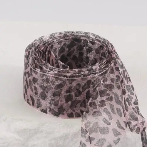 1 Pair Fashion Leopard Print Exquisite Laces for White Shoes 2.5cm Widen Silk Satin Shoelaces for Canvas Sneakers Sport Shoes