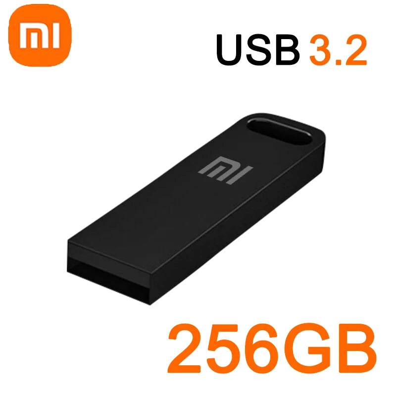 Xiaomi 2TB USB 3.2 Flash Drive High Speed Metal U Disk TypeC Memory Stick Waterproof SSD Storage PC Phone Data Transfer Portable