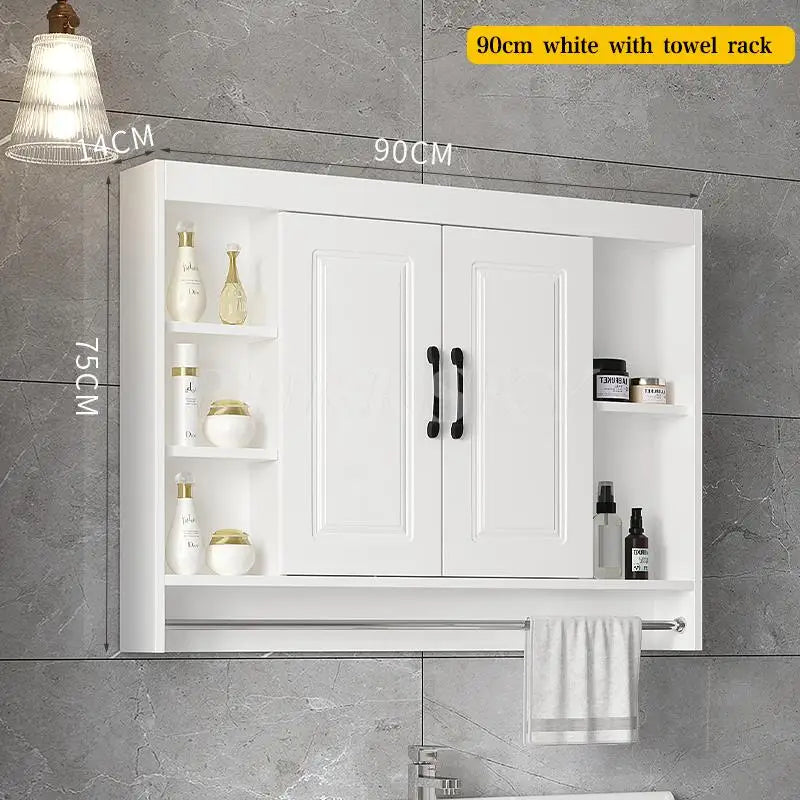Bathroom Wall Cabinet Wooden Cabinet Bathroom Furniture Over Toilet Storage And Shelves Cupboard Above Toilet With Large Space